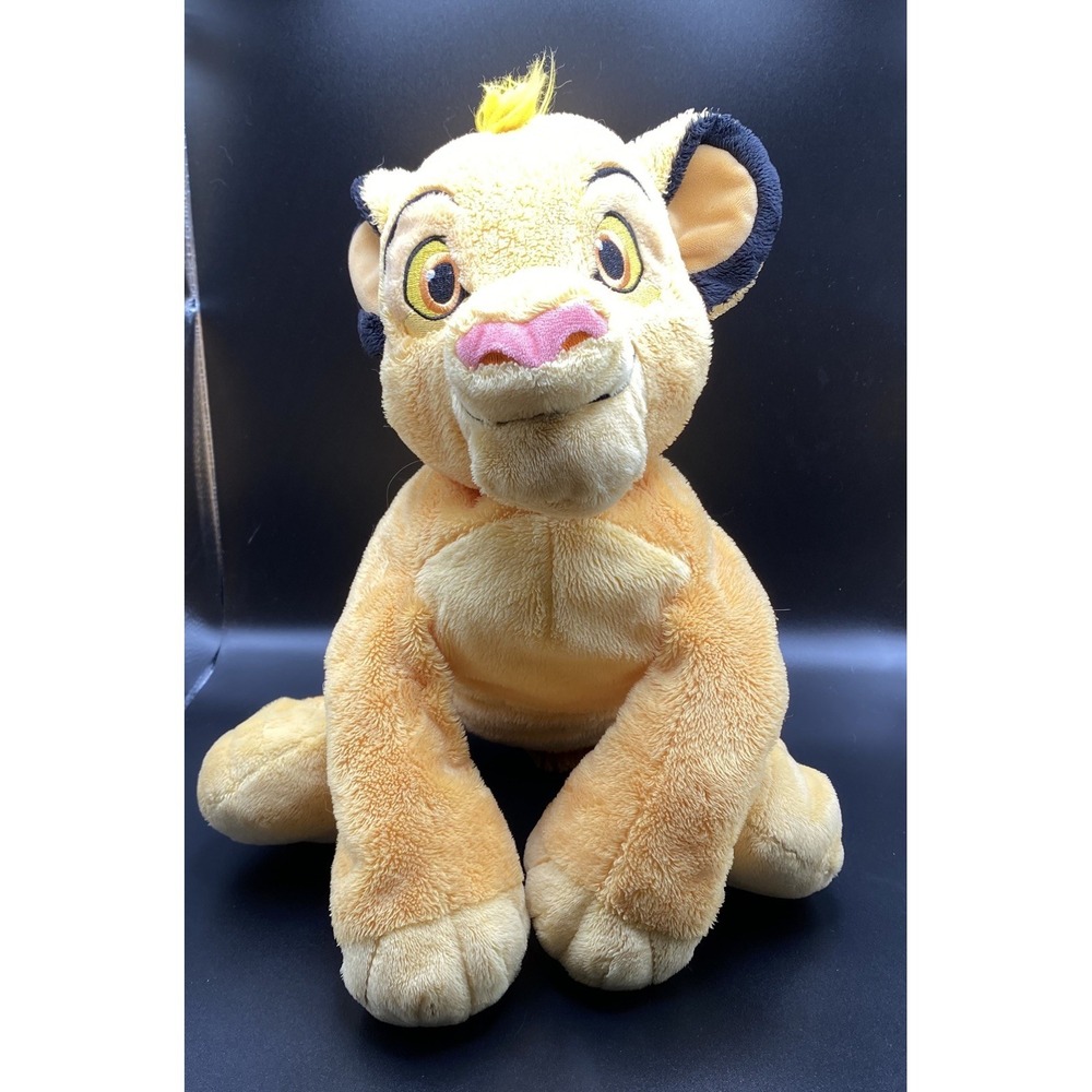 The Disney Store Simba 17" Plush Lion King Stuffed Animal Toy EUC - Picture 3 of 8